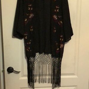 Fringe Kimono